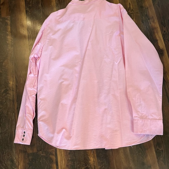 men’s pink ralph Lauren button up dress shirt - Picture 5 of 7